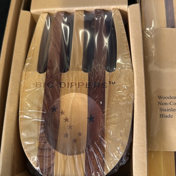 NIB ULU GIFT Set sALad ClaWs bOWl & Knife - Picture 4 of 6